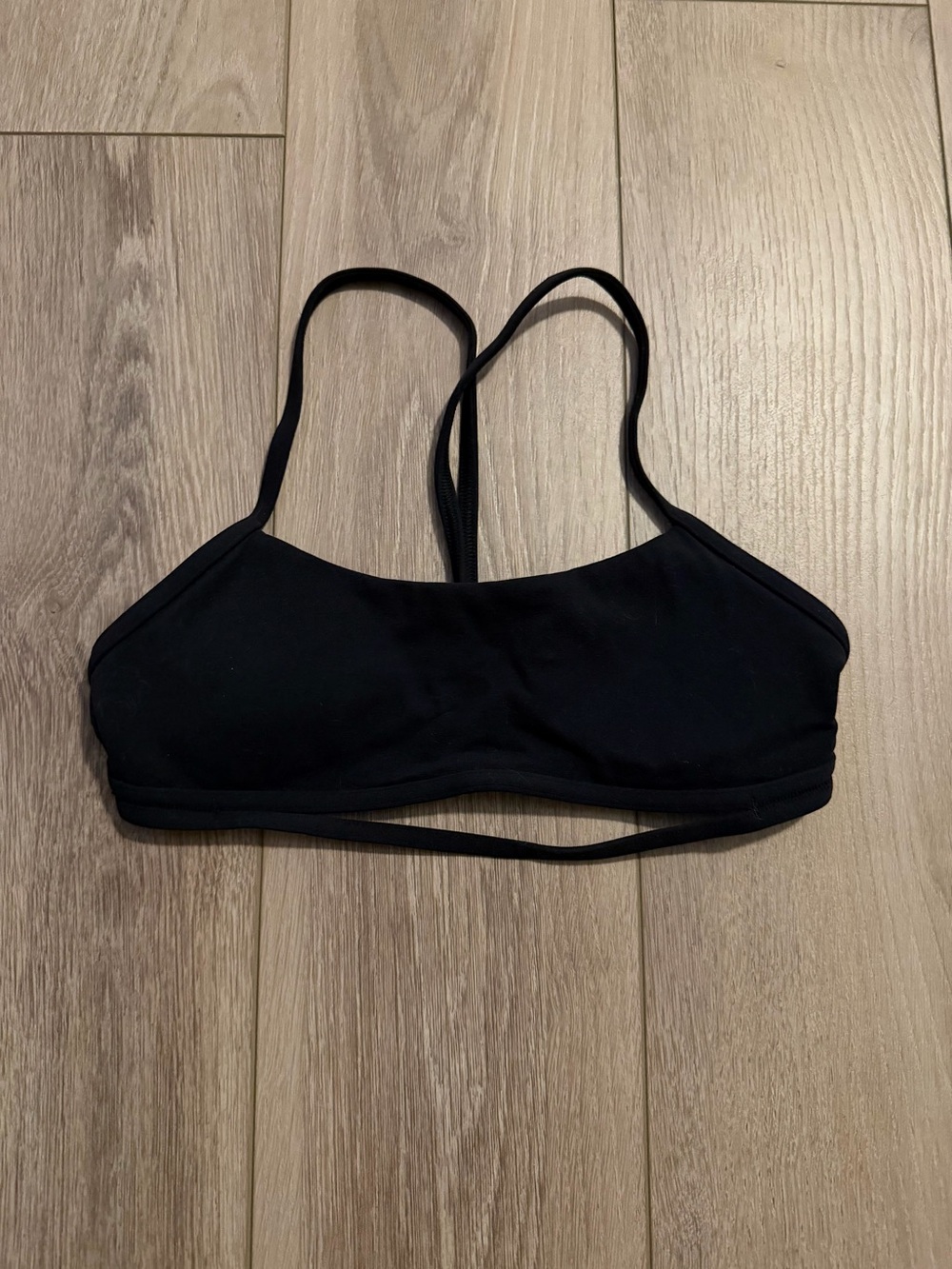 lululemon athletica Black Strappy Sports Bra